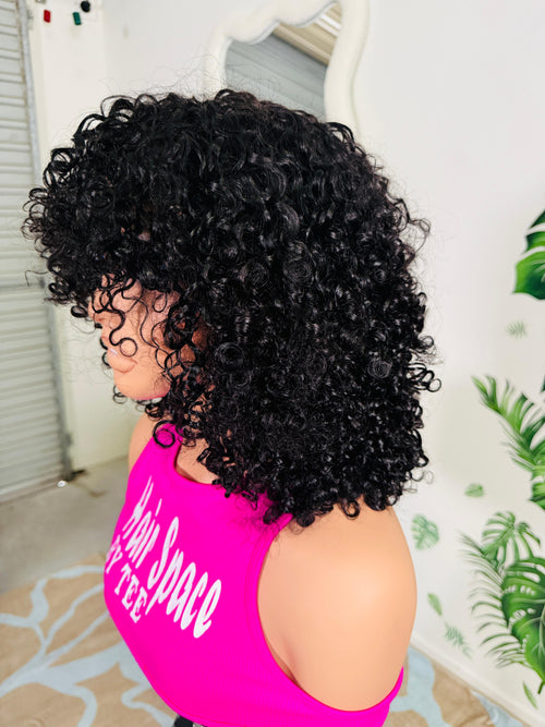 GARDENIA Curly Fringe