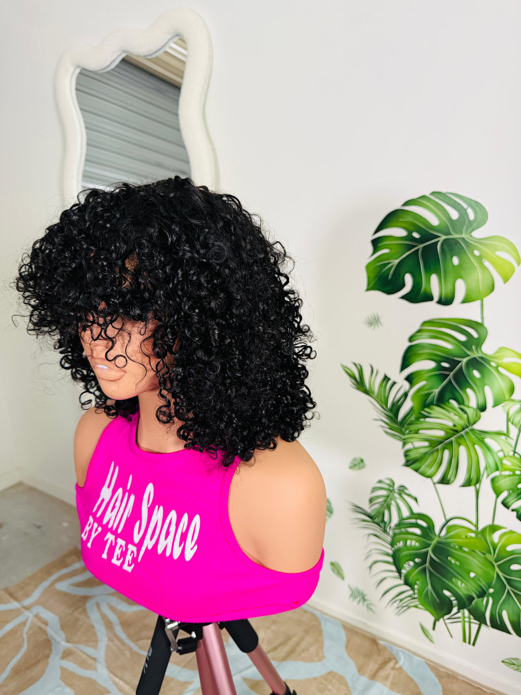 GARDENIA Curly Fringe