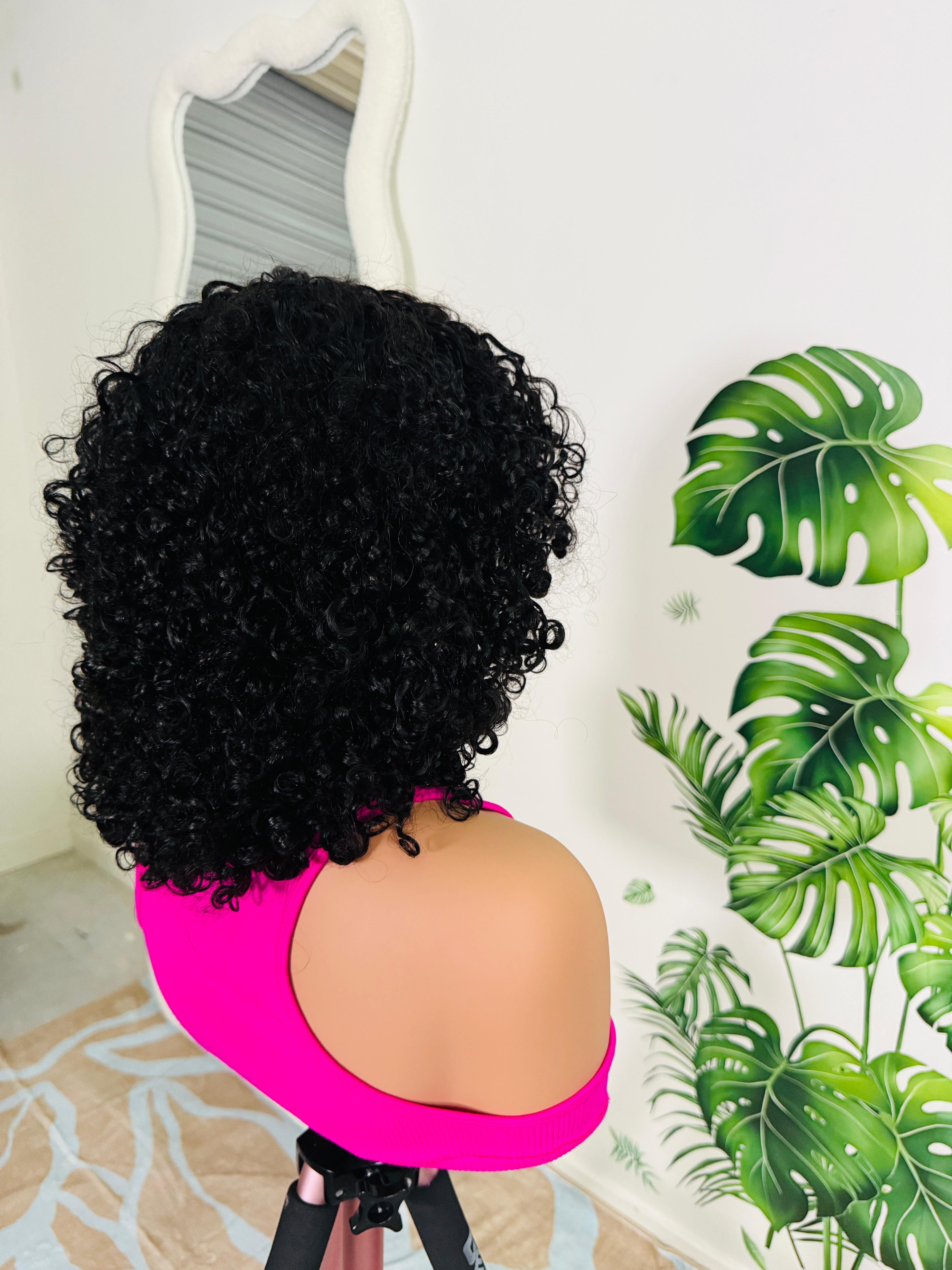 GARDENIA Curly Fringe