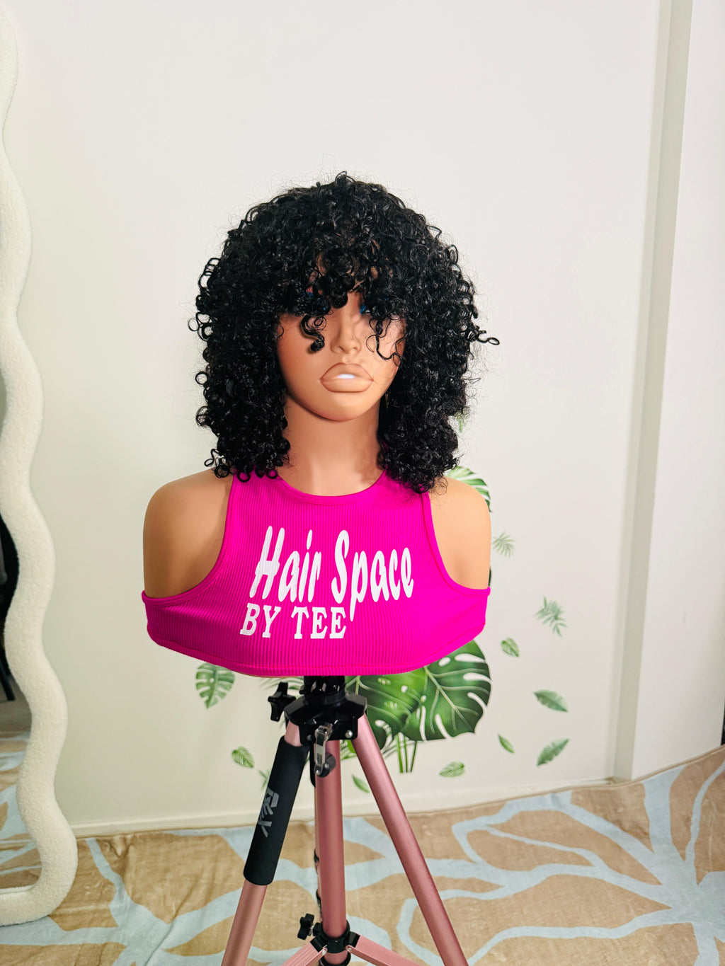 GARDENIA Curly Fringe